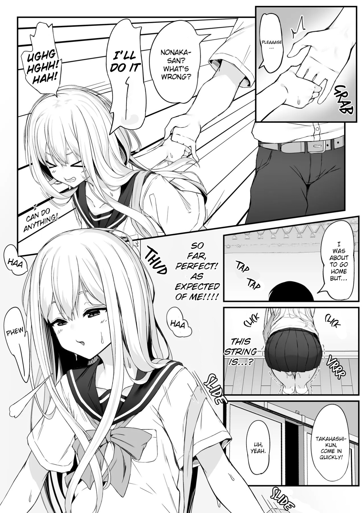 Hentai Manga Comic-Takahashi-kun , please lend me your penis!-Read-14